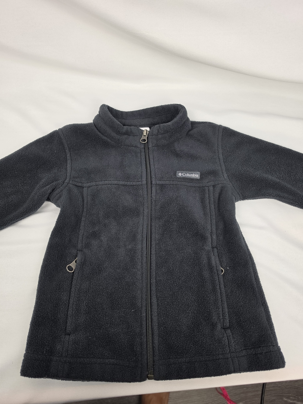 Columbia Kids' Black Fleece Jacket - Cozy Full-Zip Coat